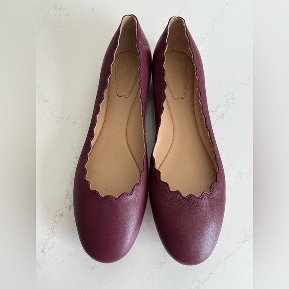 NWOB Chloe - Lauren Ballerina Flats size 40 - Picture 2 of 7